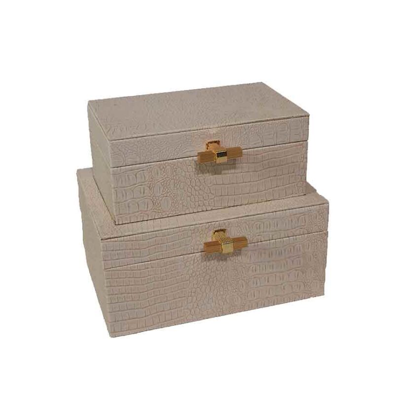 Caja Decorativa Beige - Image 4